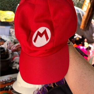 Red Cap with M Logo Mario Britgers Nintendo Halloween